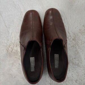 Munro Brown Leather Booties